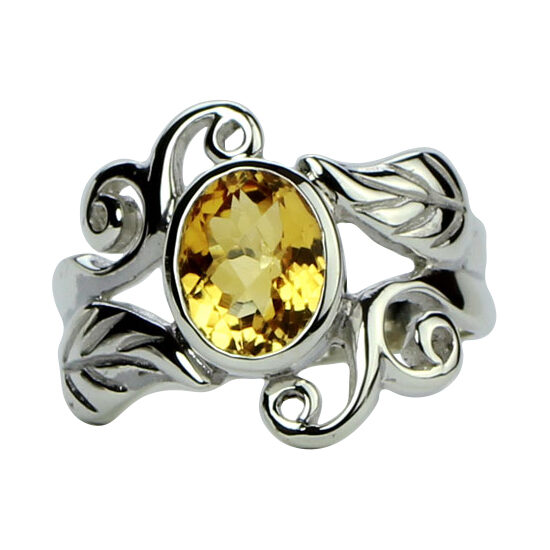 Citrine Harmonious Swirls Ring buy earrings in bulk new age