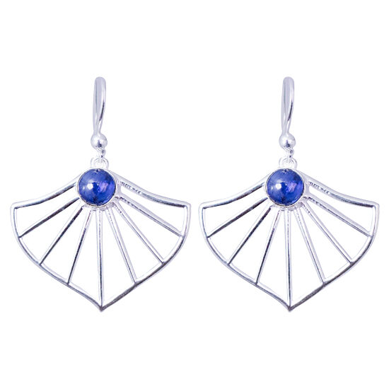 Kyanite Fan Earrings jewelry supplies wholesale near me