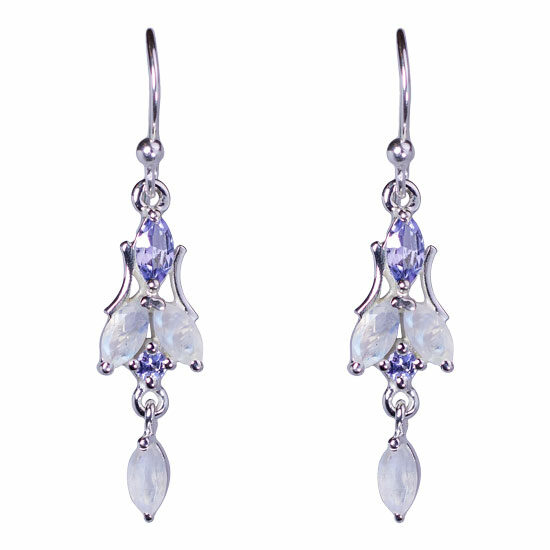 Tanzanite Dainty Dazzle Earrings jewelry supply warehouse natural stones