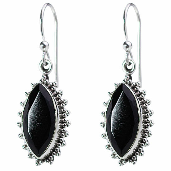 Black Onyx Protection Earrings hand-picked jewelry for retailers
