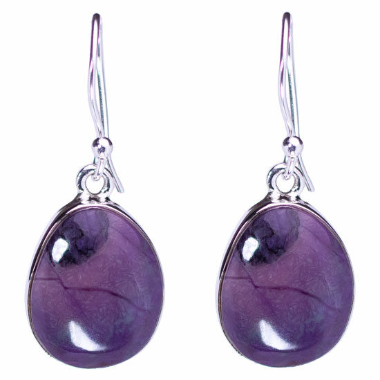Sugilite Peaceful Path Earrings jewelry supply warehouse natural stones
