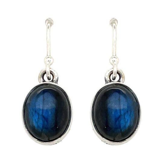 Labradorite Warrior Earrings