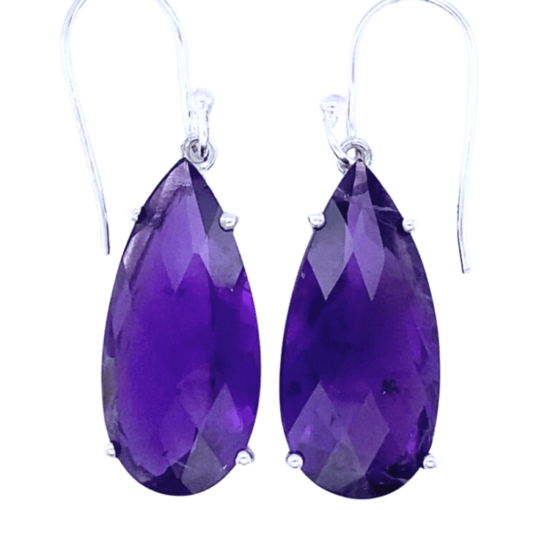 Amethyst Excel Earrings luxury designer wholesale jewelry