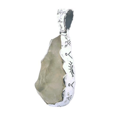 Libyan Golden Desert Glass Sun Tribe Unisex Pendant real jewelry vendors luxury wholesale new age