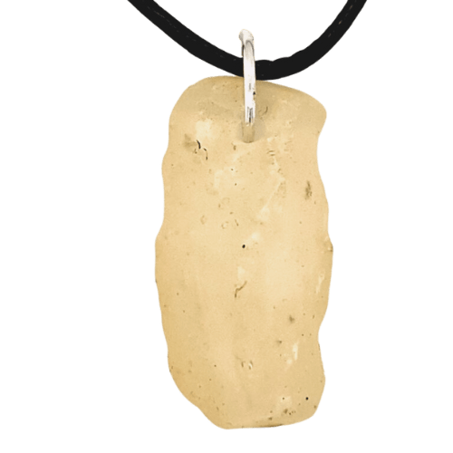 Libyan Golden Desert Glass Tektite Essentia Pendant rare wholesalers gemstones jewelry