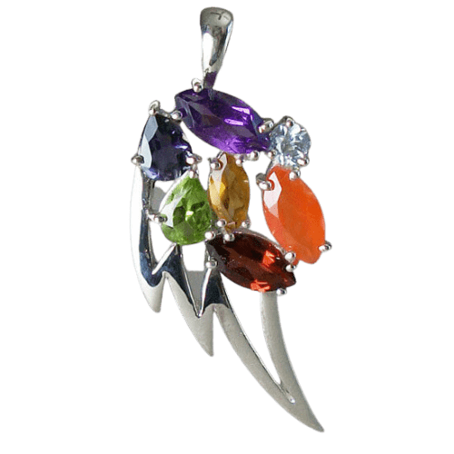 Chakra Angel Wing Pendant jewelry wholesalers near me luxury jewelry vendors
