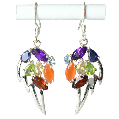 Chakra Angel Wing Earrings jewelry wholesalers near me luxury jewelry vendors