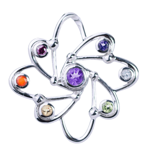 Chakra Atomic Pendant best wholesale jewelry suppliers bohemian jewelry