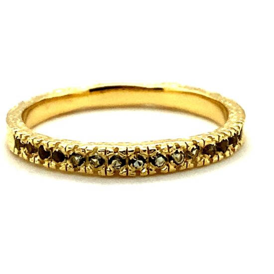 Moldavite Gold Vermeil Sparkle Ring wholesale rare genuine gemstone sterling silver jewelry vendor local near you USA