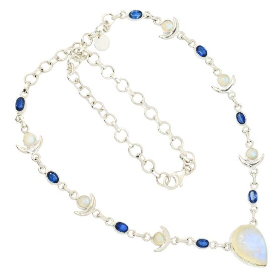 Aphrodite's Passion Kyanite Necklace wholesale sterling silver gemstone jewelry