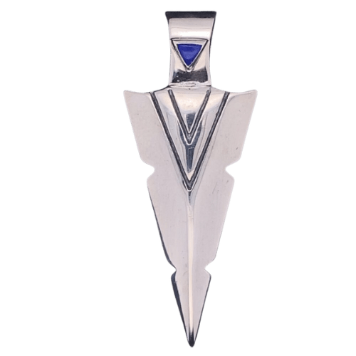Lapis Arrowhead Unisex Pendant top unique wholesale jewelry suppliers near me