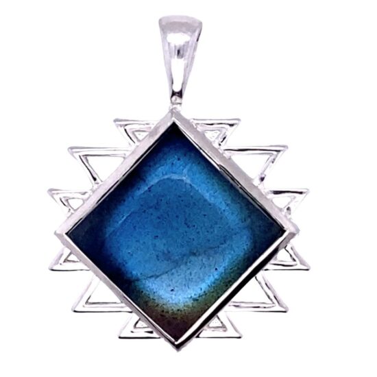 Lab Sacred Geo Pendant