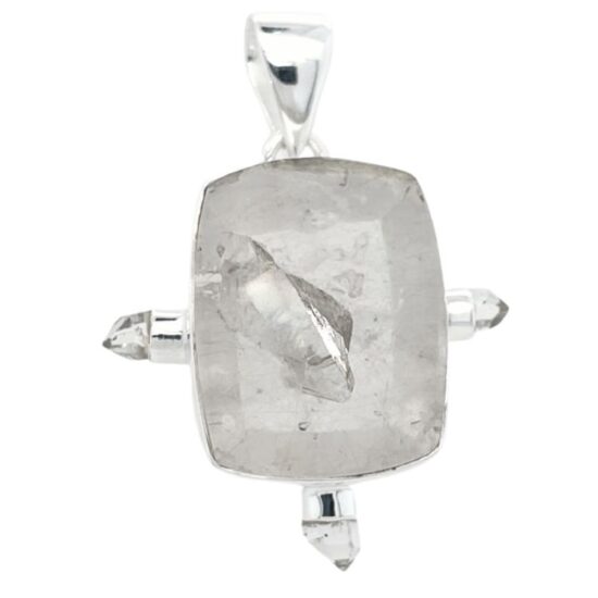 Manifesting Crystal Compass Pendant
