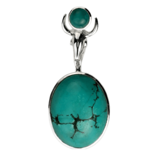 Turquoise Buffalo Spirit Dream Pendant