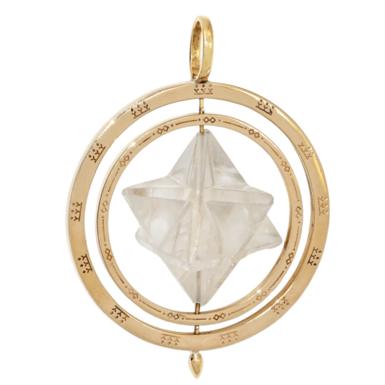 Crystal Merkaba Star Pendant buy earrings in bulk buy wholesale jewelry