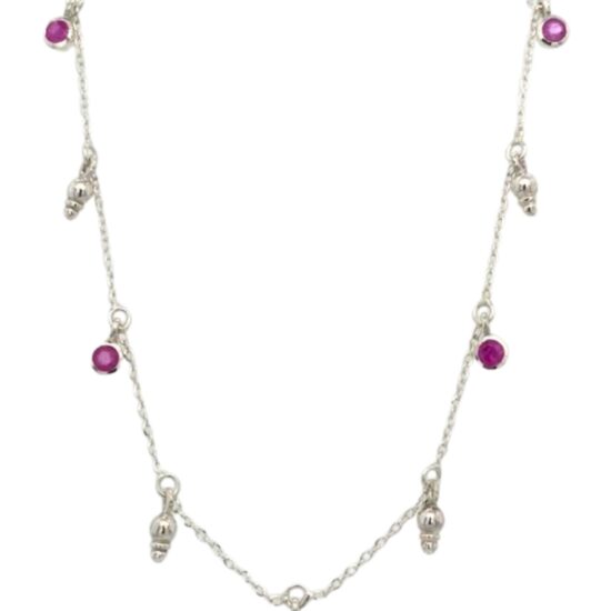 Precious Gems Mystic Moondrop Necklace
