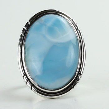 Larimar Sea Breeze Ring simple wholesale shopping wholesale jewelry supplies near me