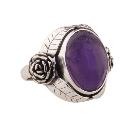 Amethyst Rose Ring hand-picked jewelry for retailers bohemian