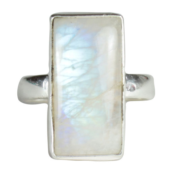 Moonstone Super Glow Ravish Ring 925 Silver best jewelry suppliers new age