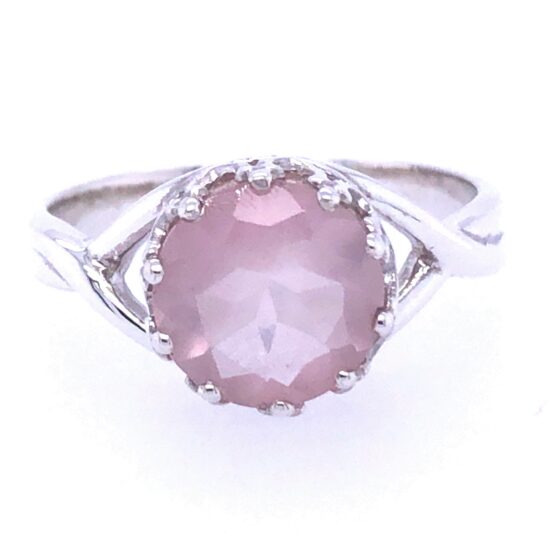 Rose Quartz Splendor Ring wholesale sterling silver gemstone jewelry