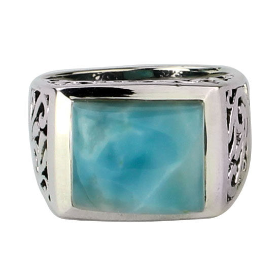 Larimar Filigree Unisex Ring jewelry collection grow your own business
