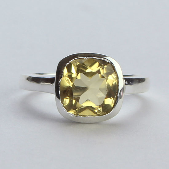 Citrine Pizazz Ring wholesale sterling silver gemstone jewelry