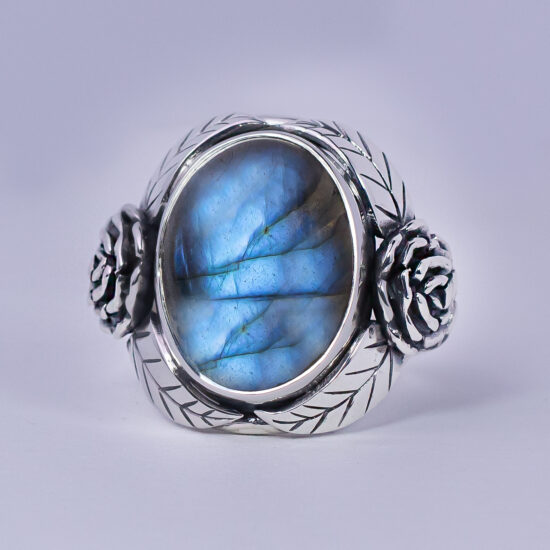 Labradorite Rose Ring jewelry suppliers wholesale near me