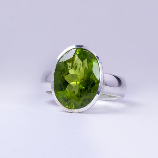 Peridot Prince Unisex Ring new age gemstone jewelry wholesaler