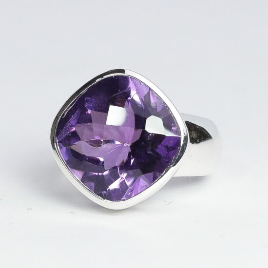 Amethyst Captivating Ring wholesale sterling silver gemstone jewelry