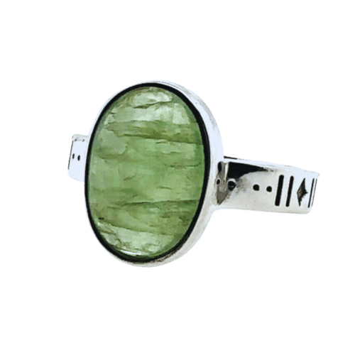 Green Kyanite Earth Essence Ring fine jewelry wholesale suppliers