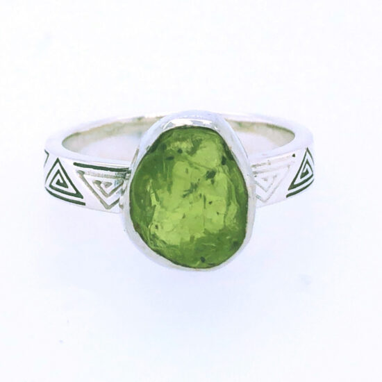 Peridot Stoney Glow Ring