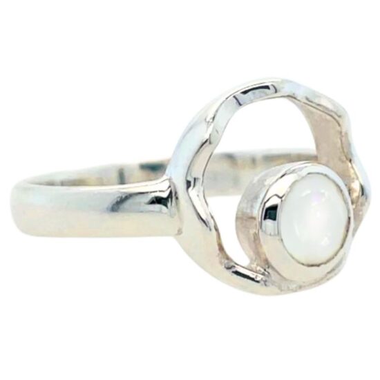 Moonstone Oasis Ring gemstone jewelry wholesaler sterling silver