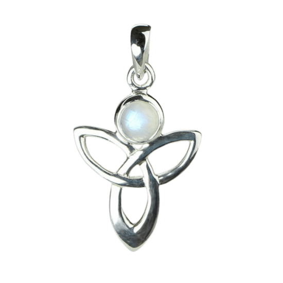 Rainbow Moonstone Celtic Angelic Pendant fashion trends fine jewelry wholesale suppliers