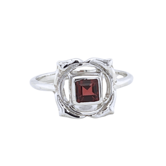 Garnet Root Chakra Balance Ring wholesale jeweler US vendor