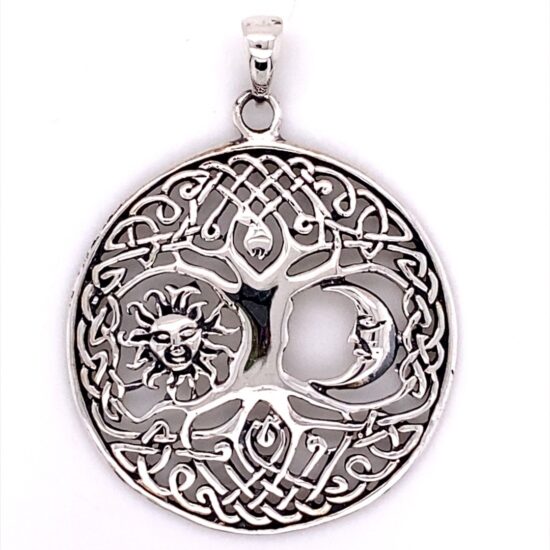 Tree of Life Brother Sun Sister Moon Pendant buy wholesale jewelry crystal jewelry wholesalers